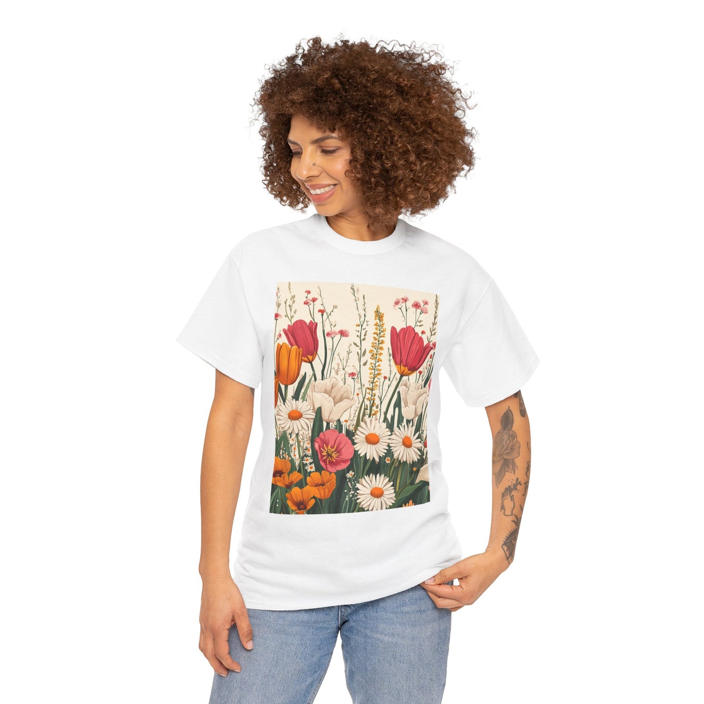 New Beginnings Garden Tee - Sustainable Growth-Inspired T-Shirt