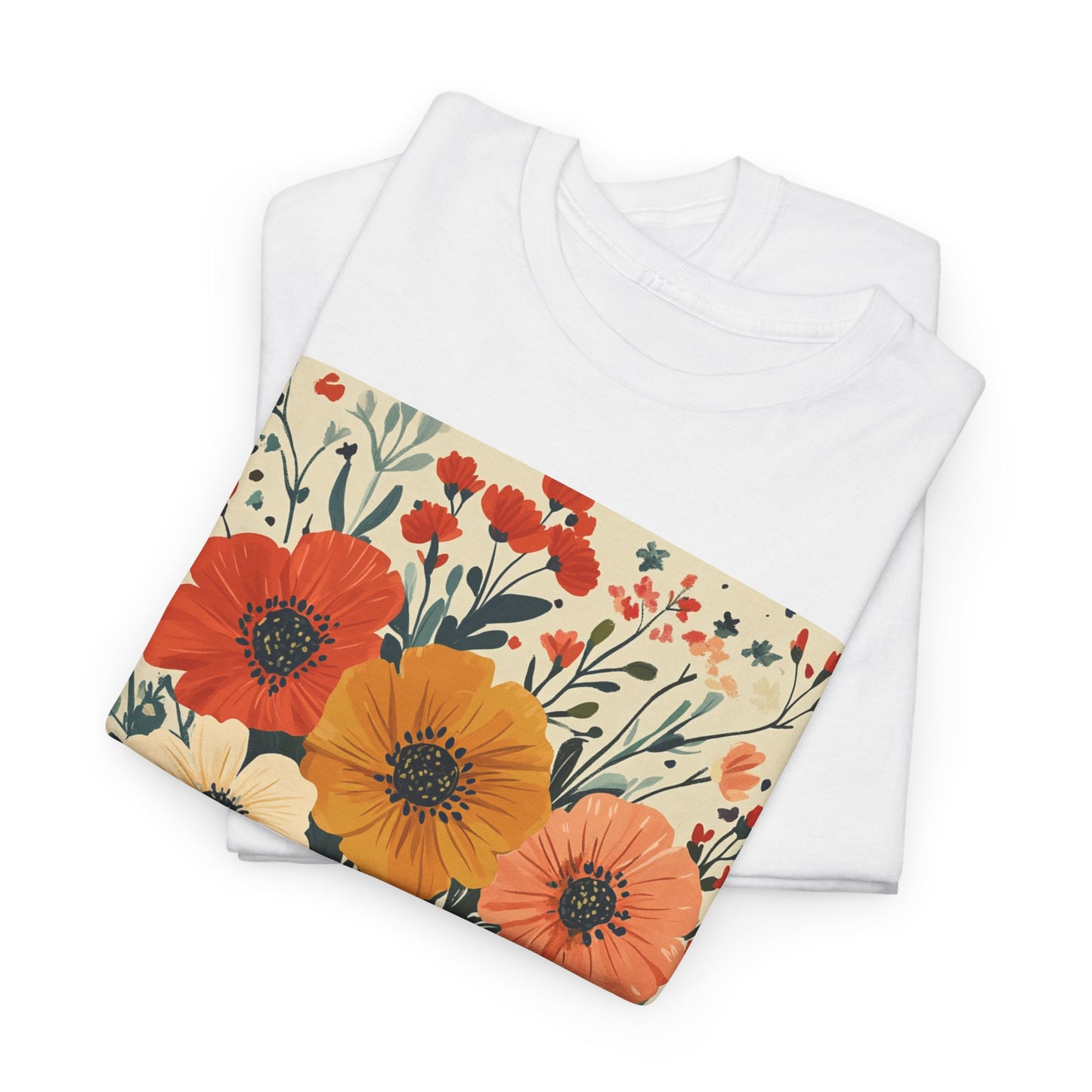 Blooming Garden Watering Tee - Eco-Friendly Organic Cotton T-Shirt