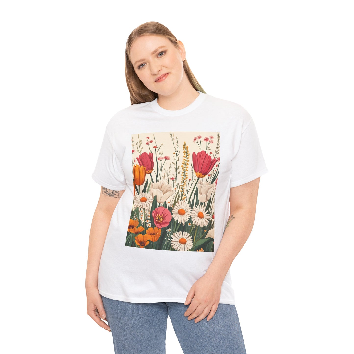 New Beginnings Garden Tee - Sustainable Growth-Inspired T-Shirt